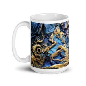 BIG MUG Golden Blue