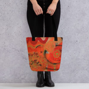 AOP TOTE Orange4