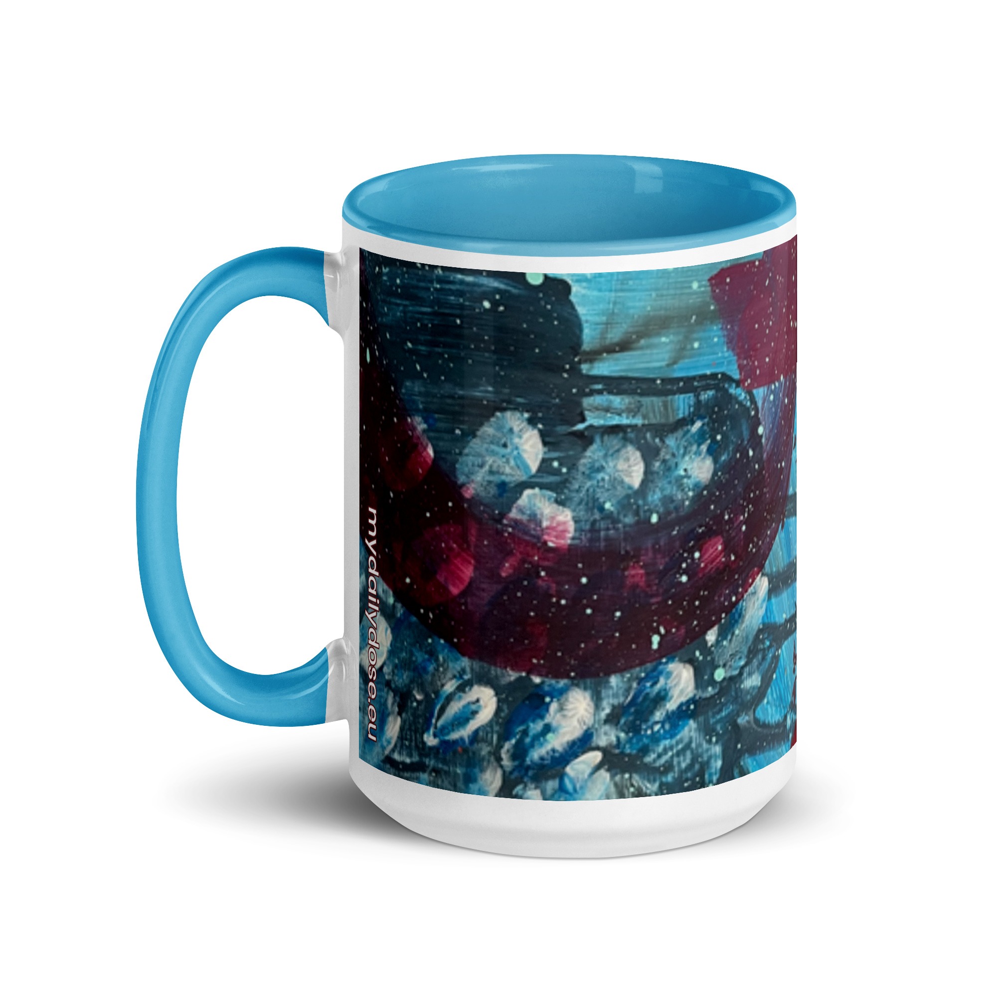 #mydailydose MUG with Blue Character Focussing 3 - Image 6