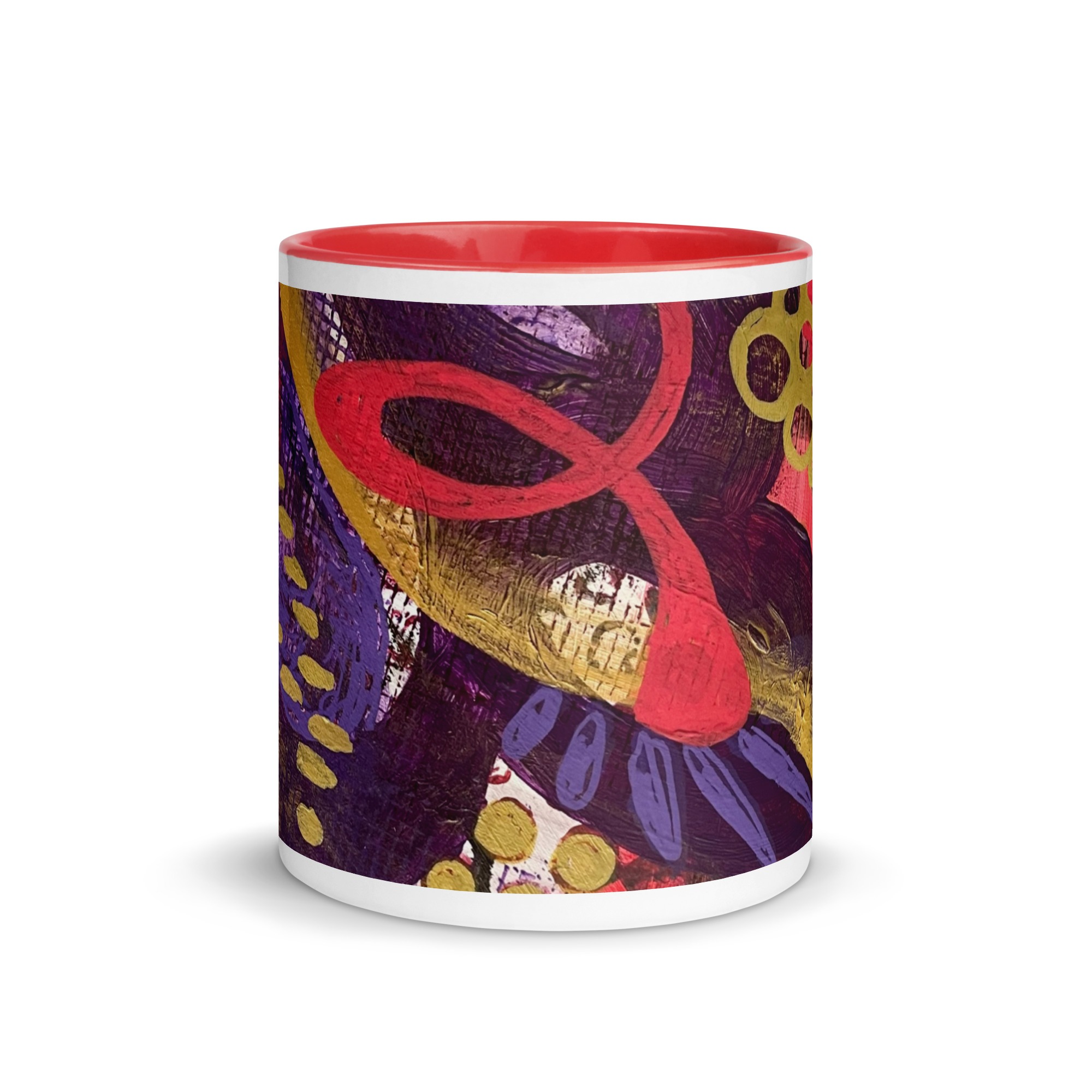 #mydailydose MUG with Red Character Veiled 3 - Image 3