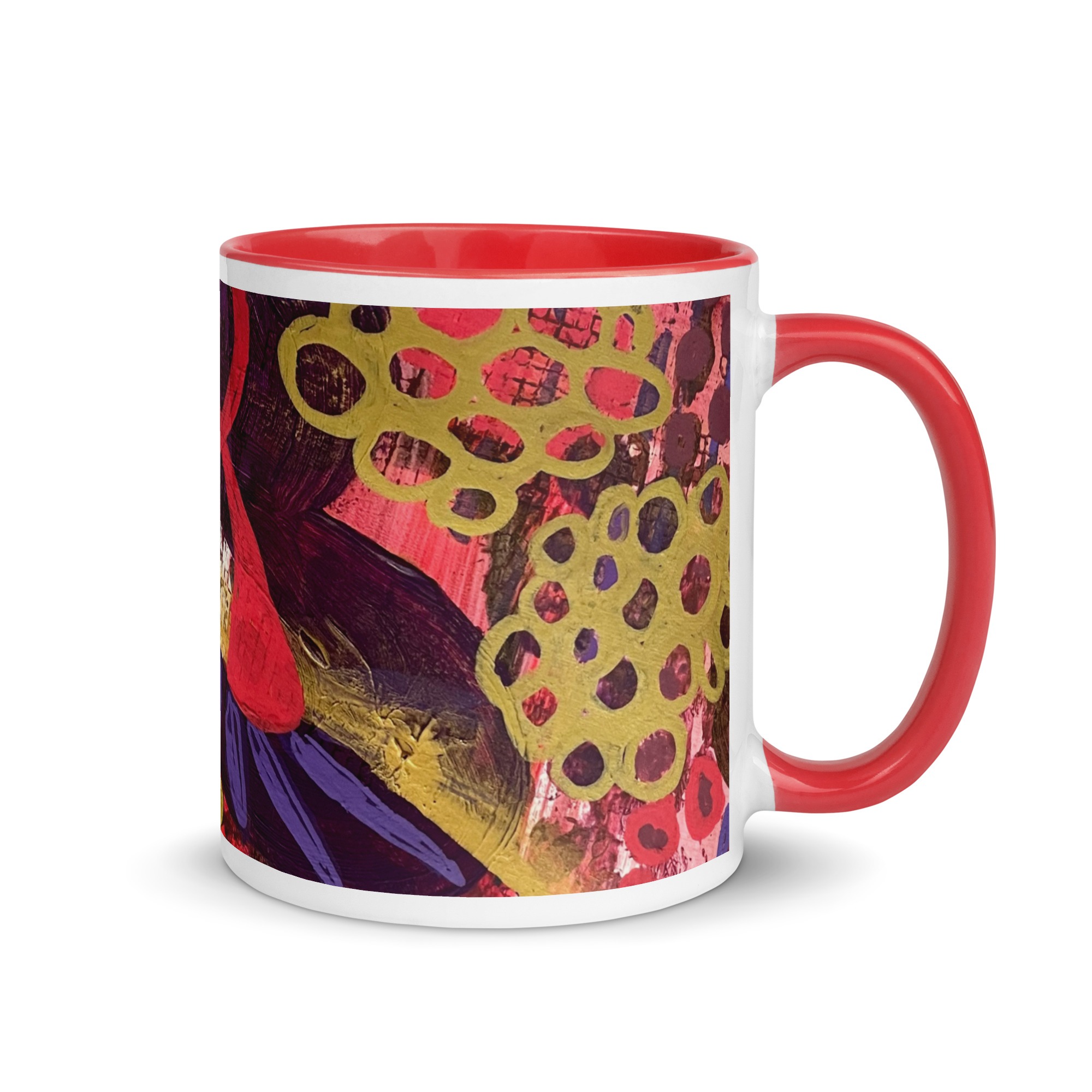 #mydailydose MUG with Red Character Veiled 3 - Image 2