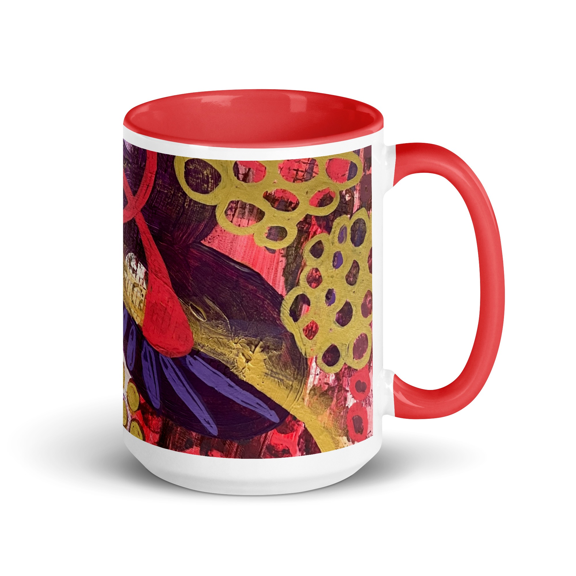 #mydailydose MUG with Red Character Veiled 3