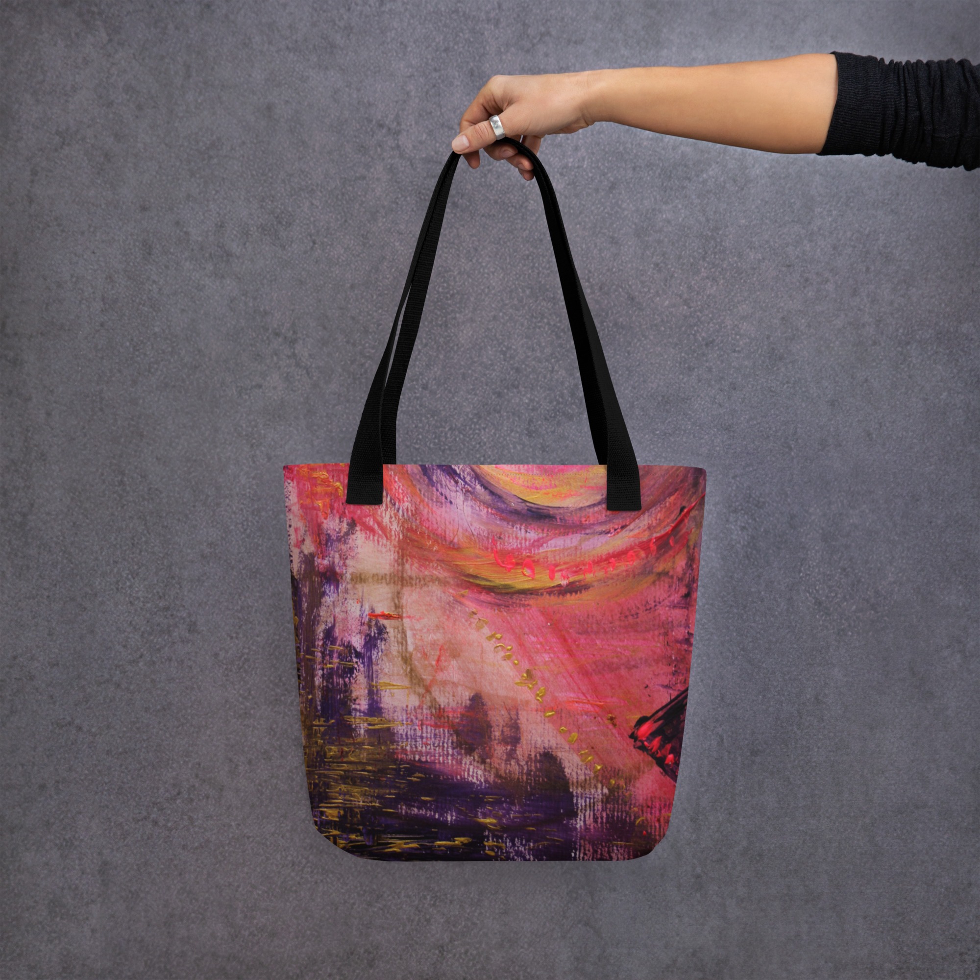 All-Over Print TOTE Pink7 - Image 6