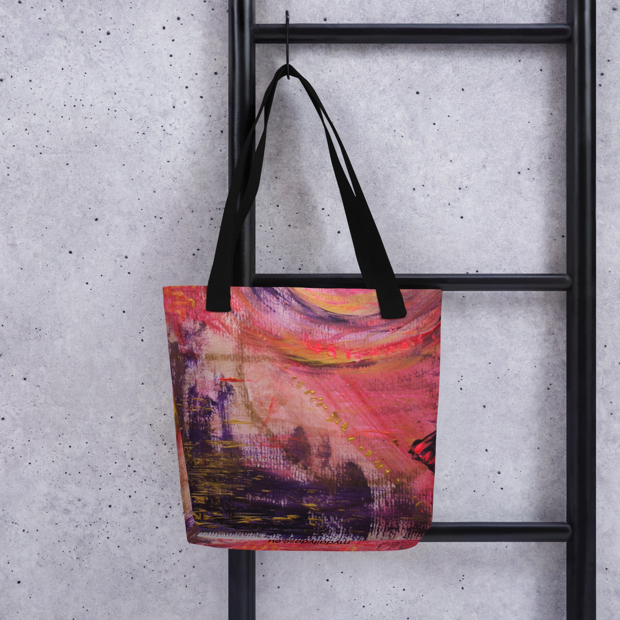 All-Over Print TOTE Pink7 - Image 2