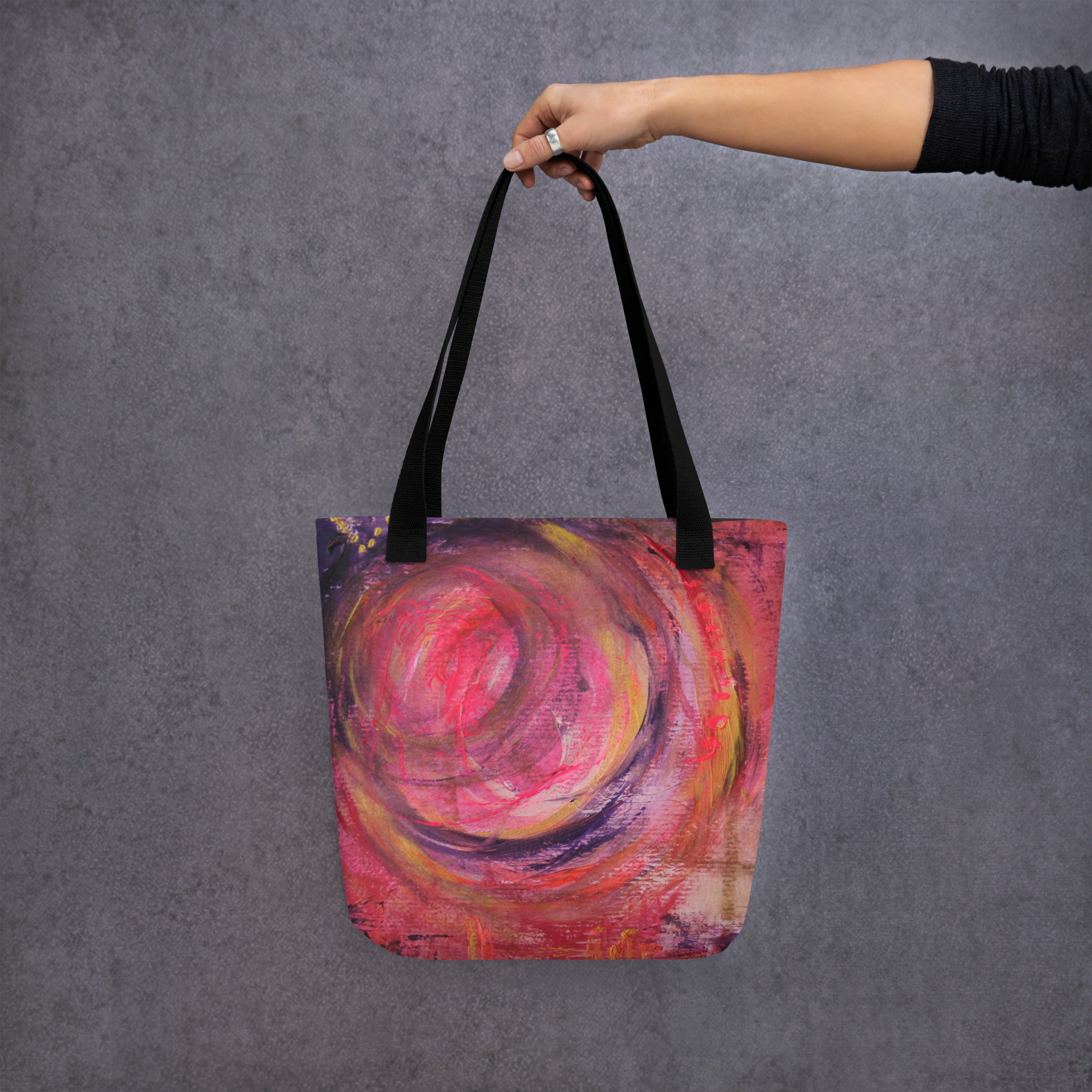 All-Over Print TOTE Pink7 - Image 5