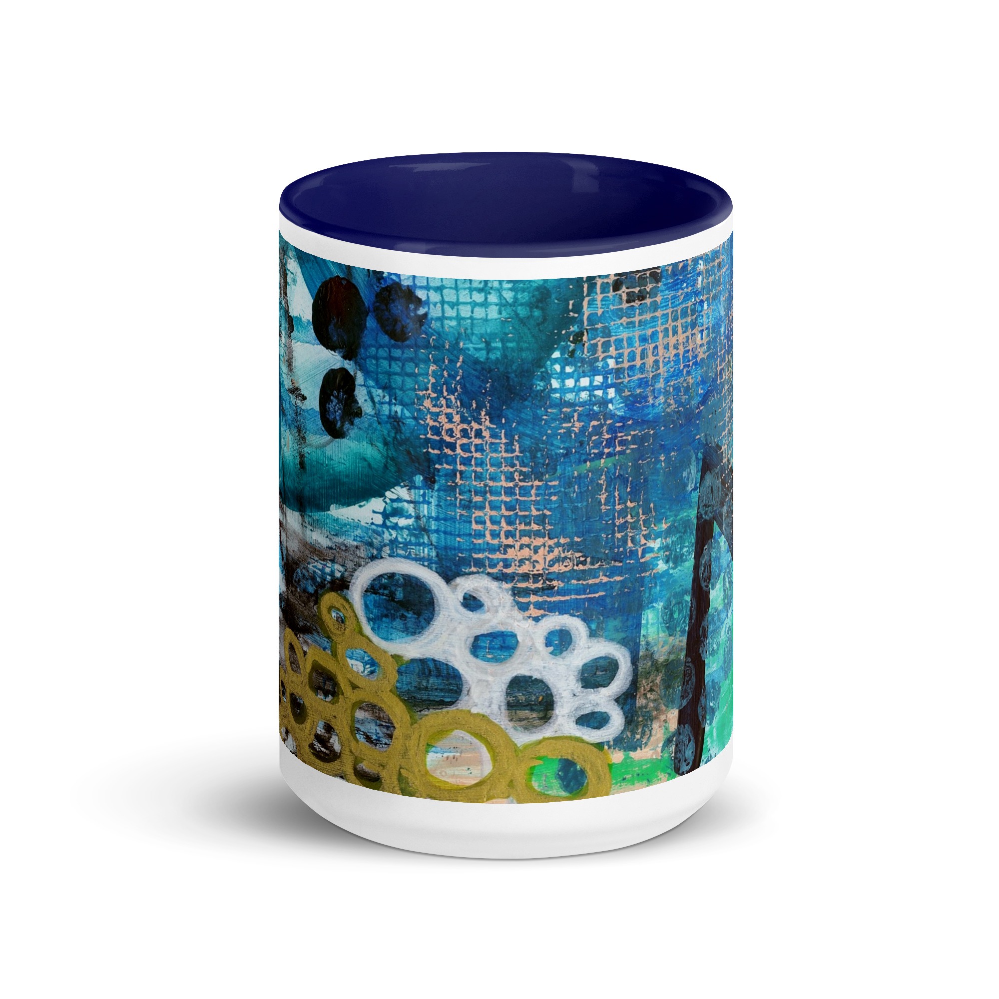mug with dark blue character Curiosity2